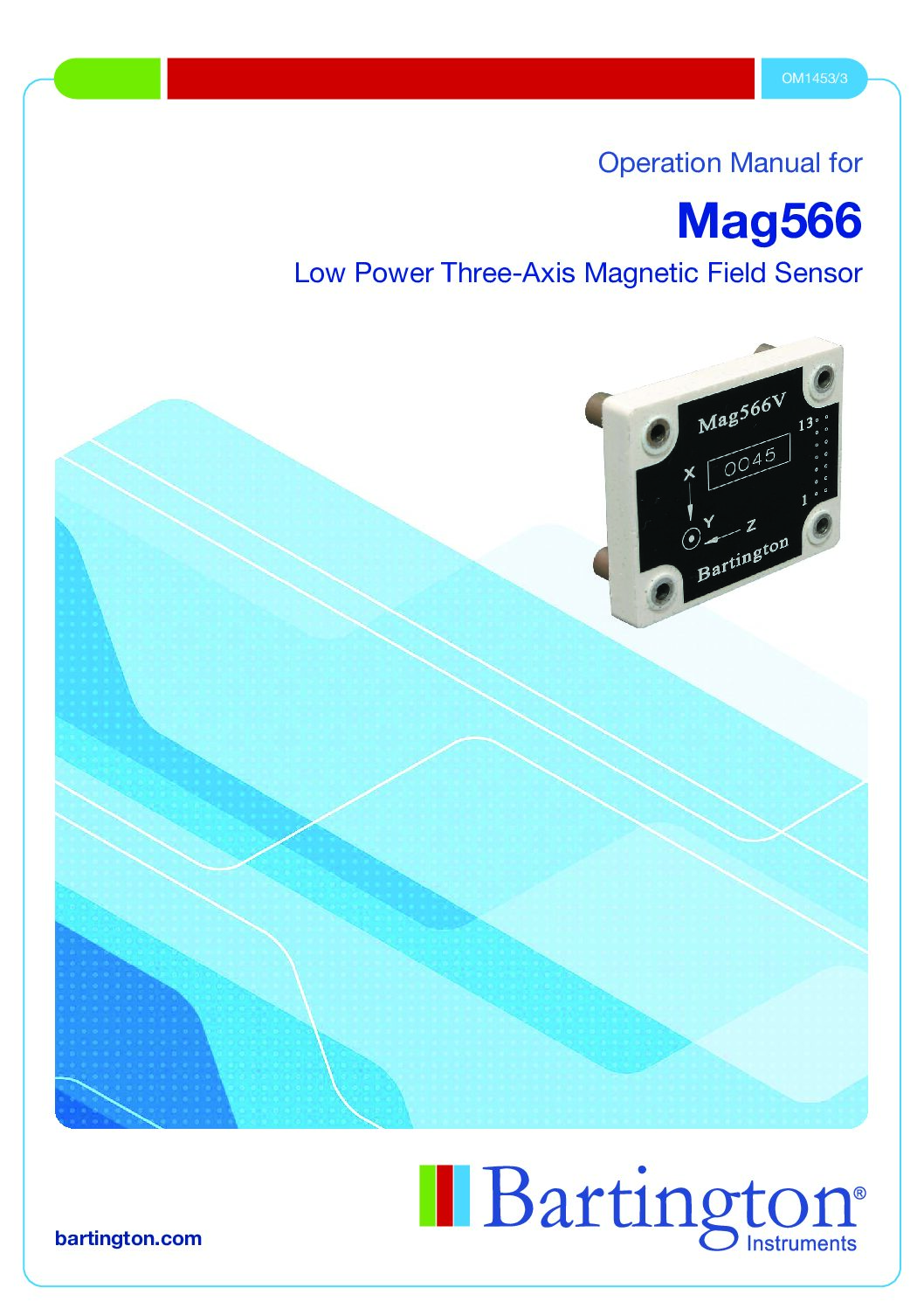Three-Axis Fluxgate Magnetometers – Bartington Downloads